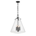 Voss 18'' Matte Black Pendant