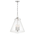 Voss 18'' Polished Nickel Pendant
