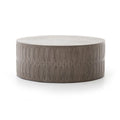 Colorado Drum Coffee Table - Grey Concrete