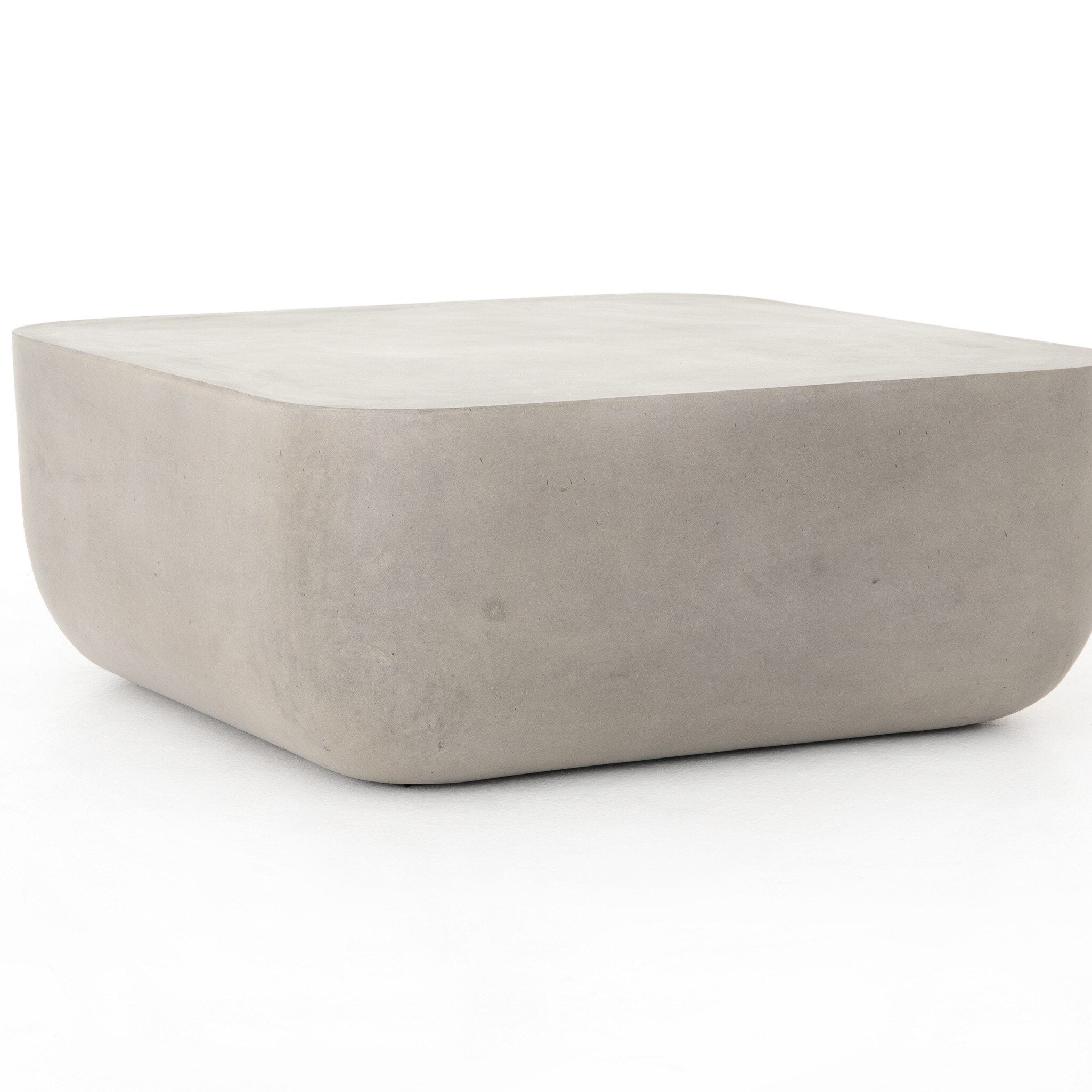 Ivan Square Coffee Table - Grey Concrete