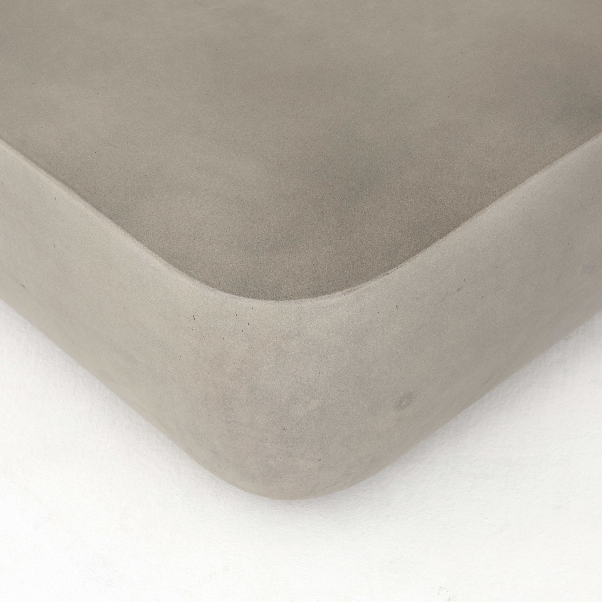 Ivan Square Coffee Table - Grey Concrete
