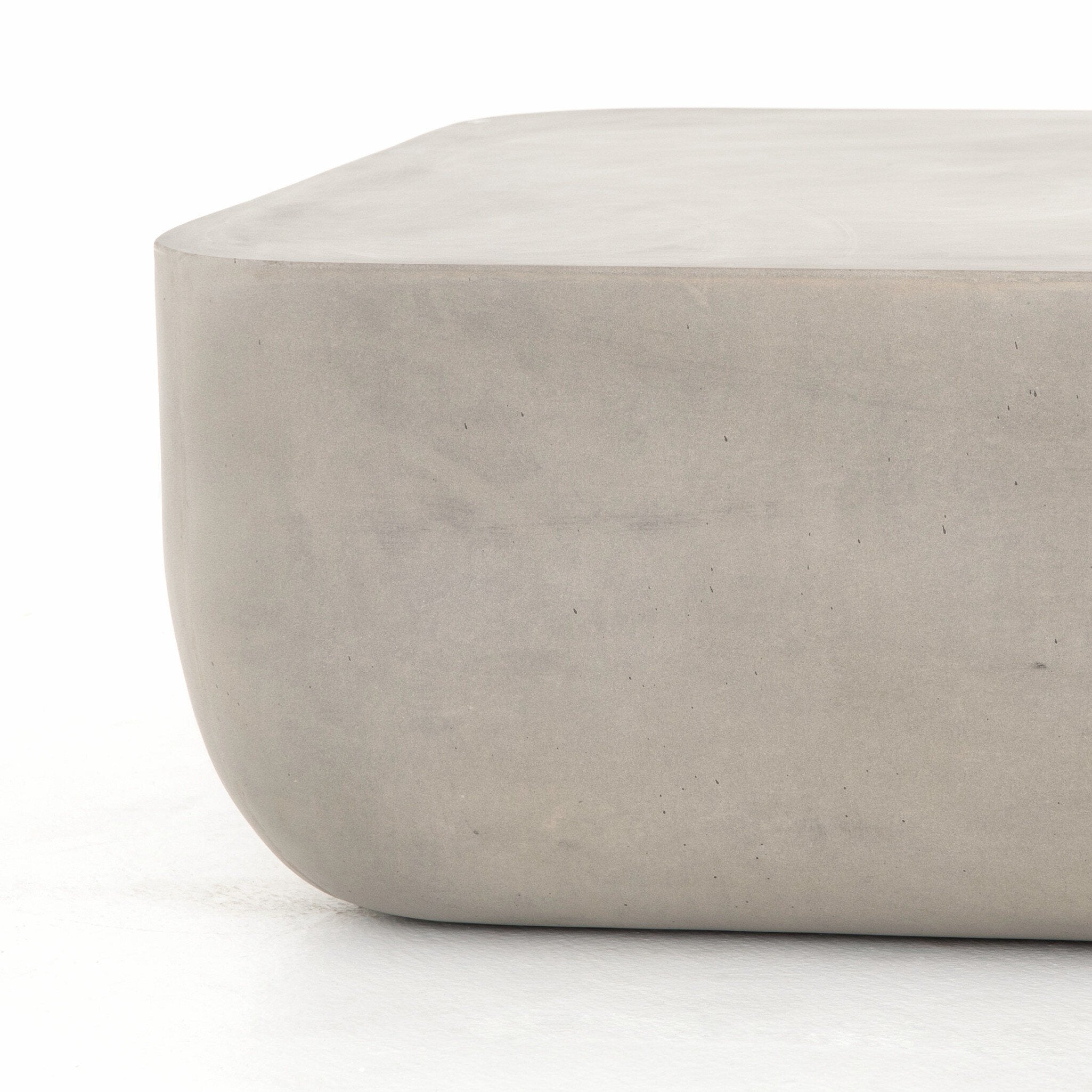 Ivan Square Coffee Table - Grey Concrete