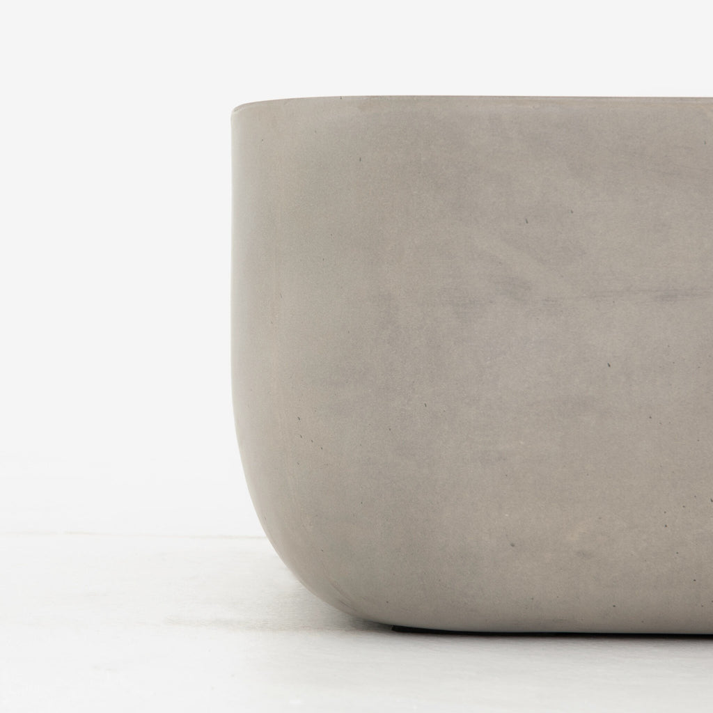 Ivan Square Coffee Table - Grey Concrete