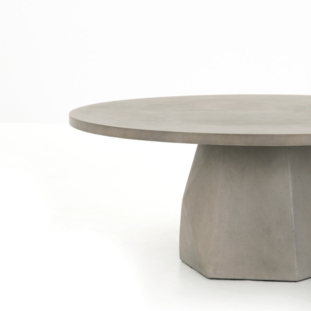 Bowman Outdoor Coffee Table - Grey Concrete
