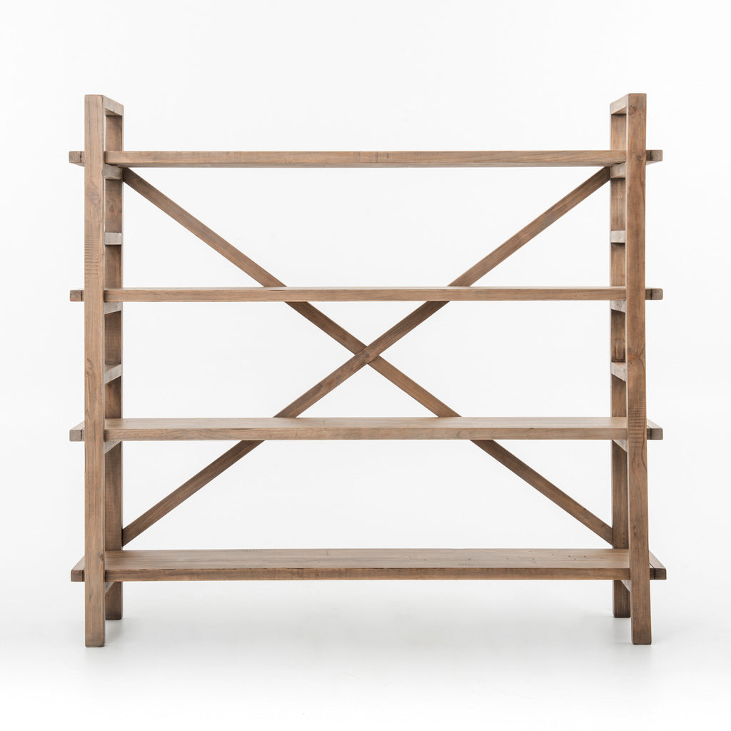 Toscana Large Bookshelf - Sundried Wheat
