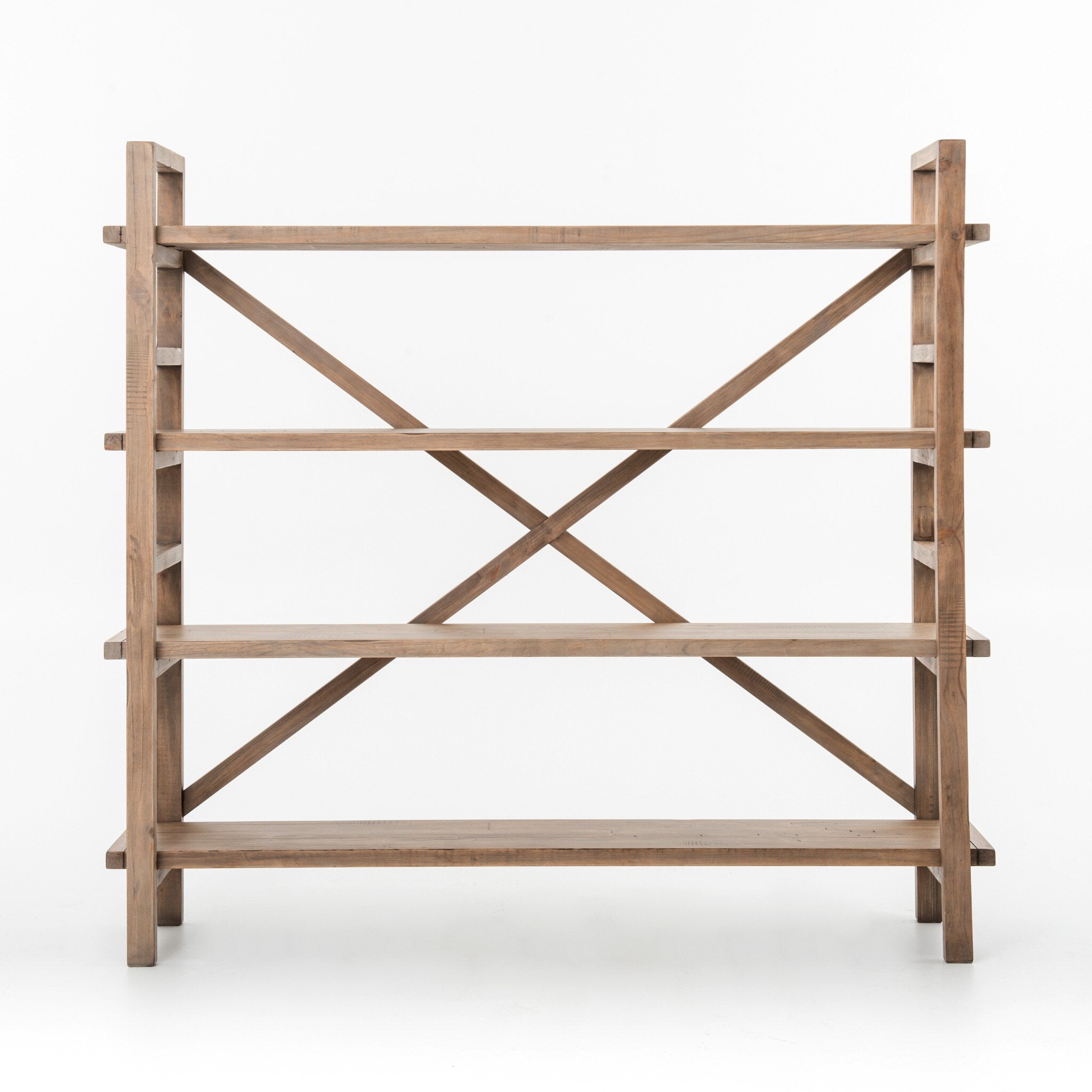 Toscana Large Bookshelf - Sundried Wheat