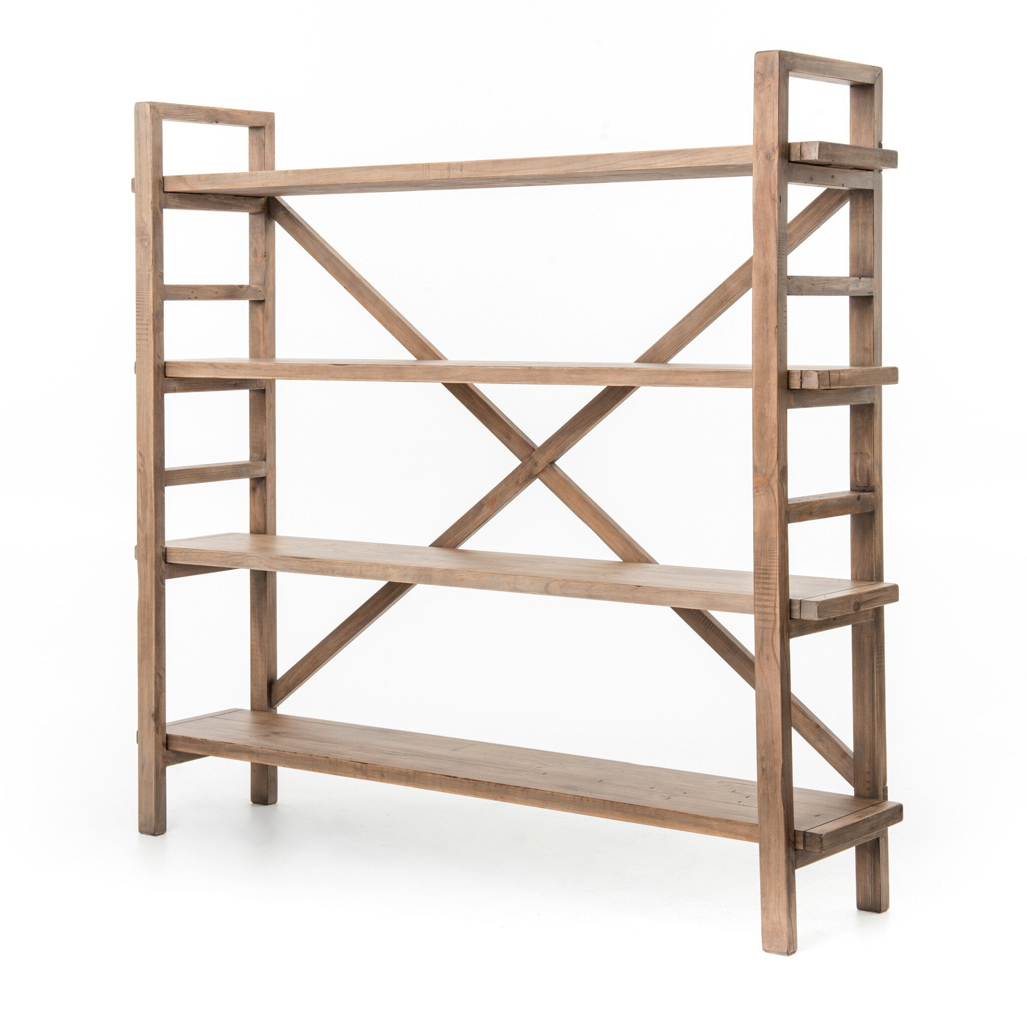 Toscana Large Bookshelf - Sundried Wheat