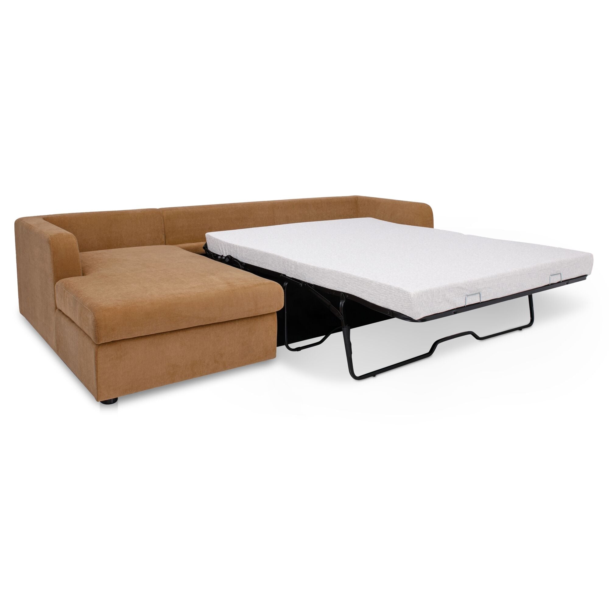 Burrow Sleeper Sectional With Storage Chaise Ginger Left