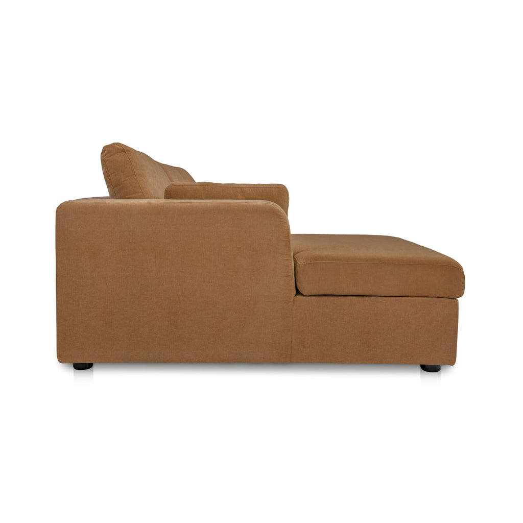 Burrow Sleeper Sectional With Storage Chaise Ginger Left