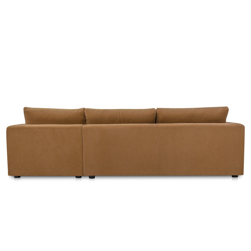 Burrow Sleeper Sectional With Storage Chaise Ginger Right
