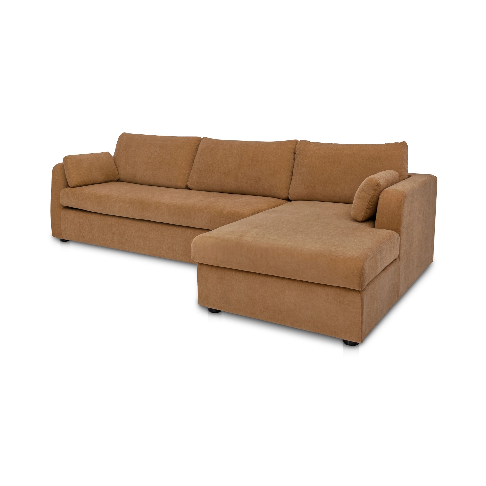 Burrow Sleeper Sectional With Storage Chaise Ginger Right