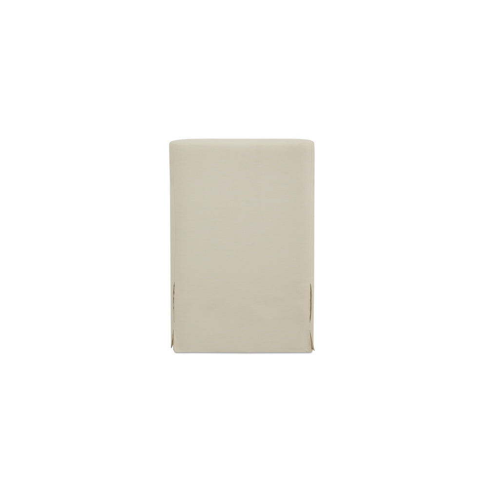 Lydia Outdoor Slipcover Dining Chair Cream