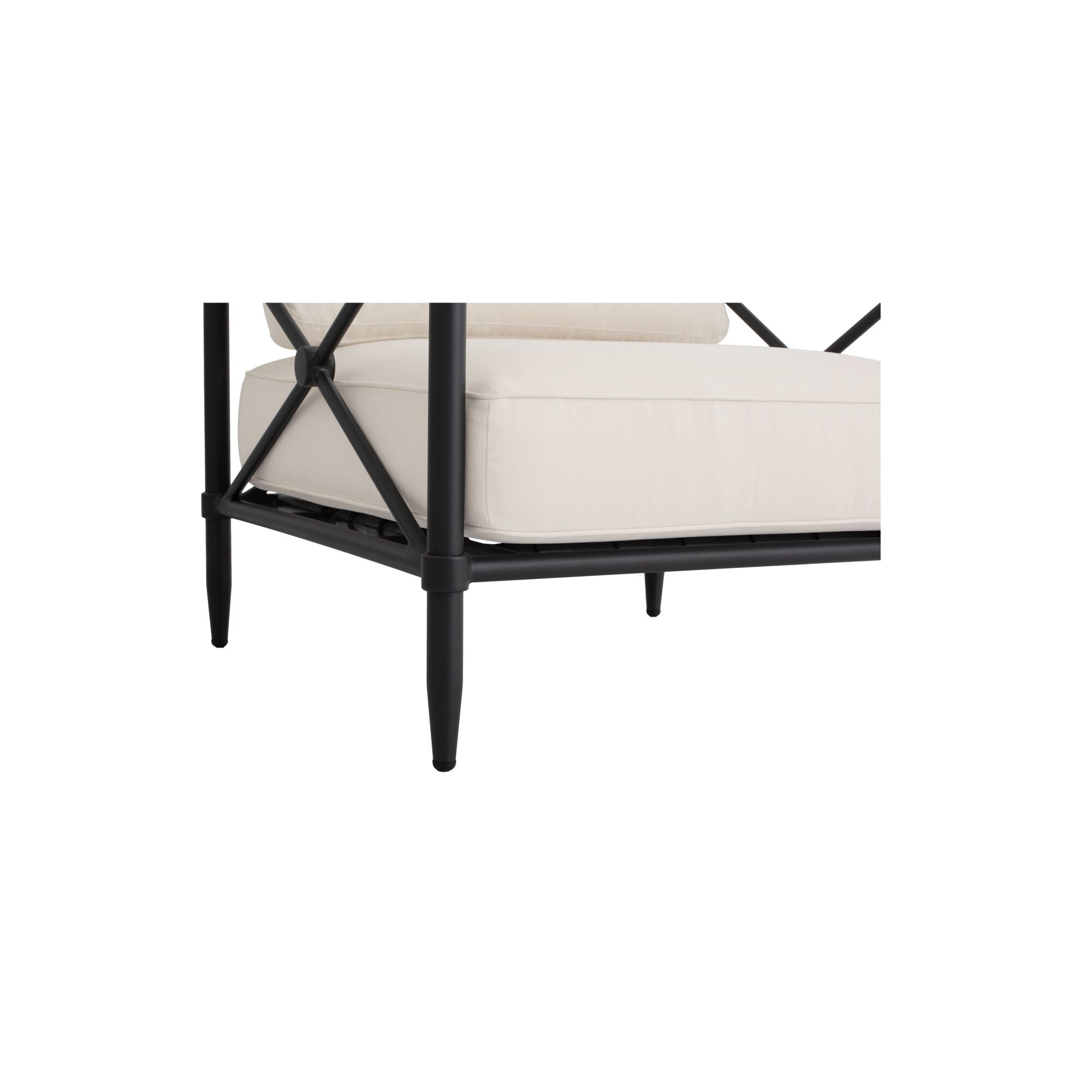 Willow Outdoor Accent Chair Cream