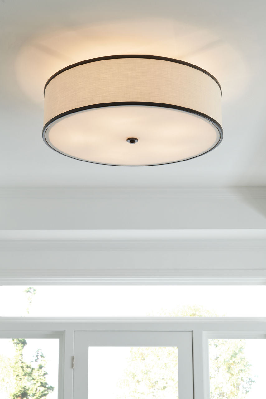 Lennon Large Semi-Flush Mount Oil Rubbed Bronze