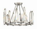 Watson 18.25'' Polished Nickel Semi Flush Mount