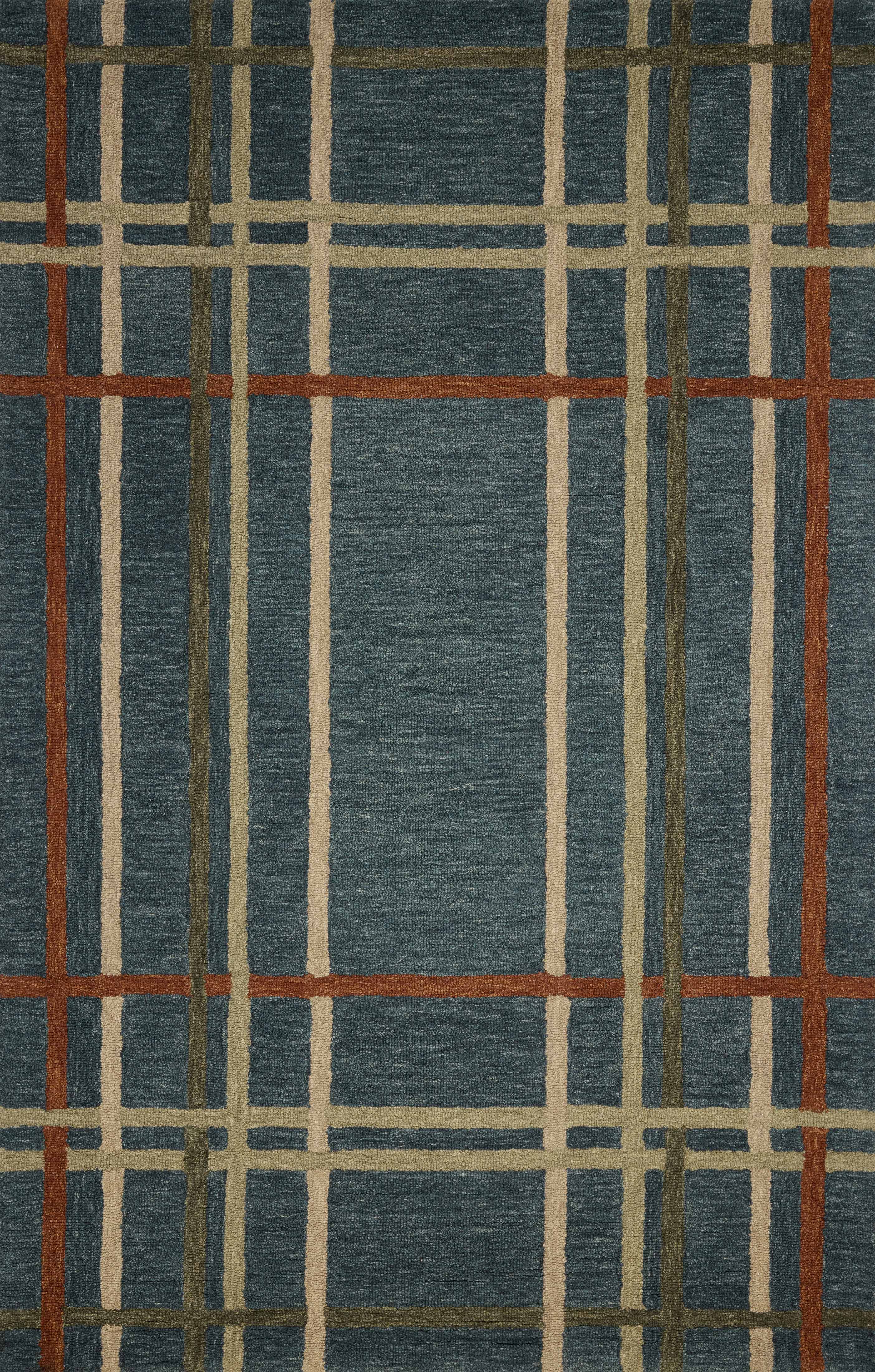 Magnolia Home by Joanna Gaines x Loloi | Waylon Collection | Denim / Multi | WAY-01