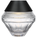 Copper Coast 5" Rechargeable Accent Lamp | Bronze | Clear Crystal