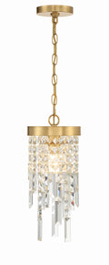 Winfield 7'' Antique Gold Chandelier