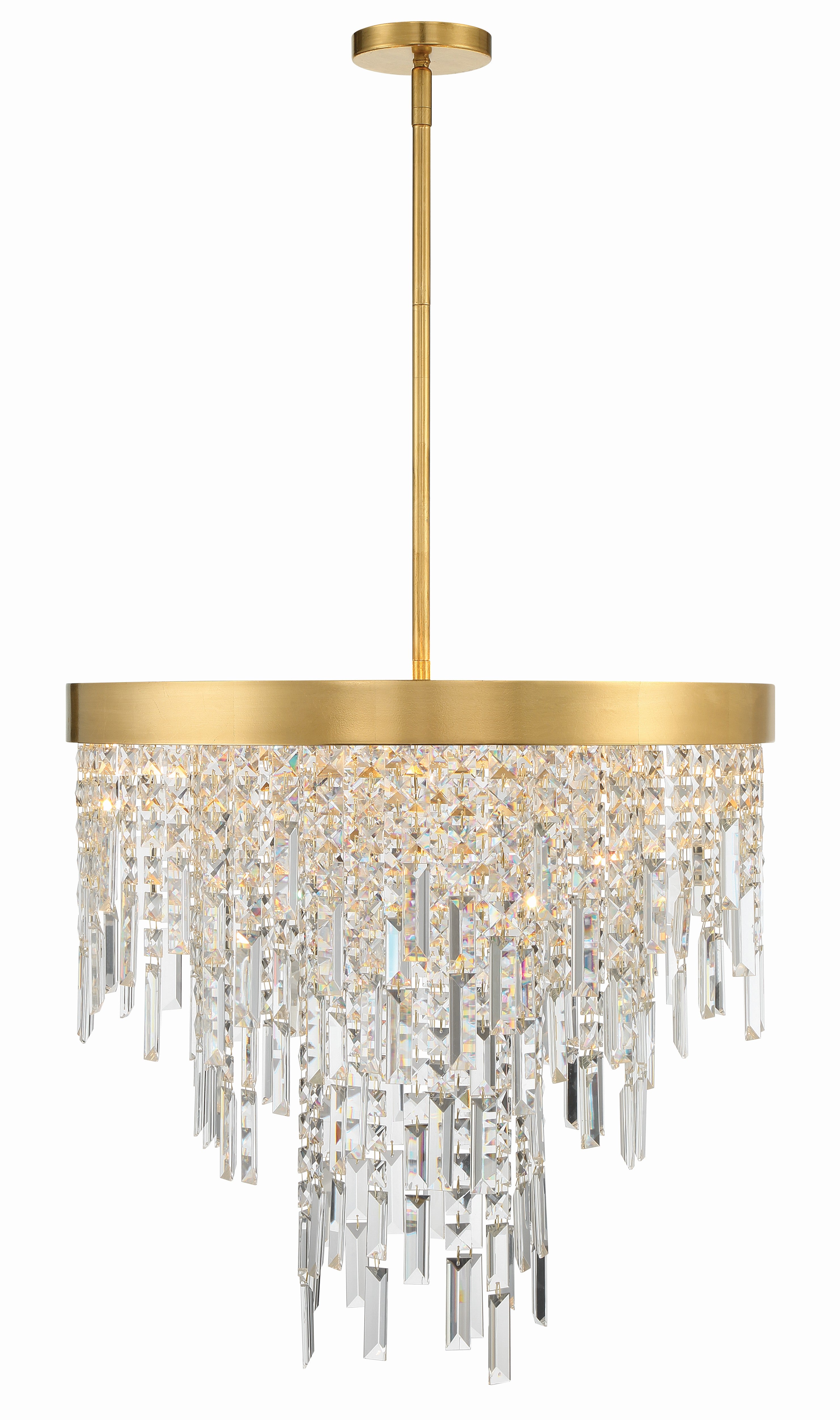 Winfield 24'' Antique Gold Chandelier