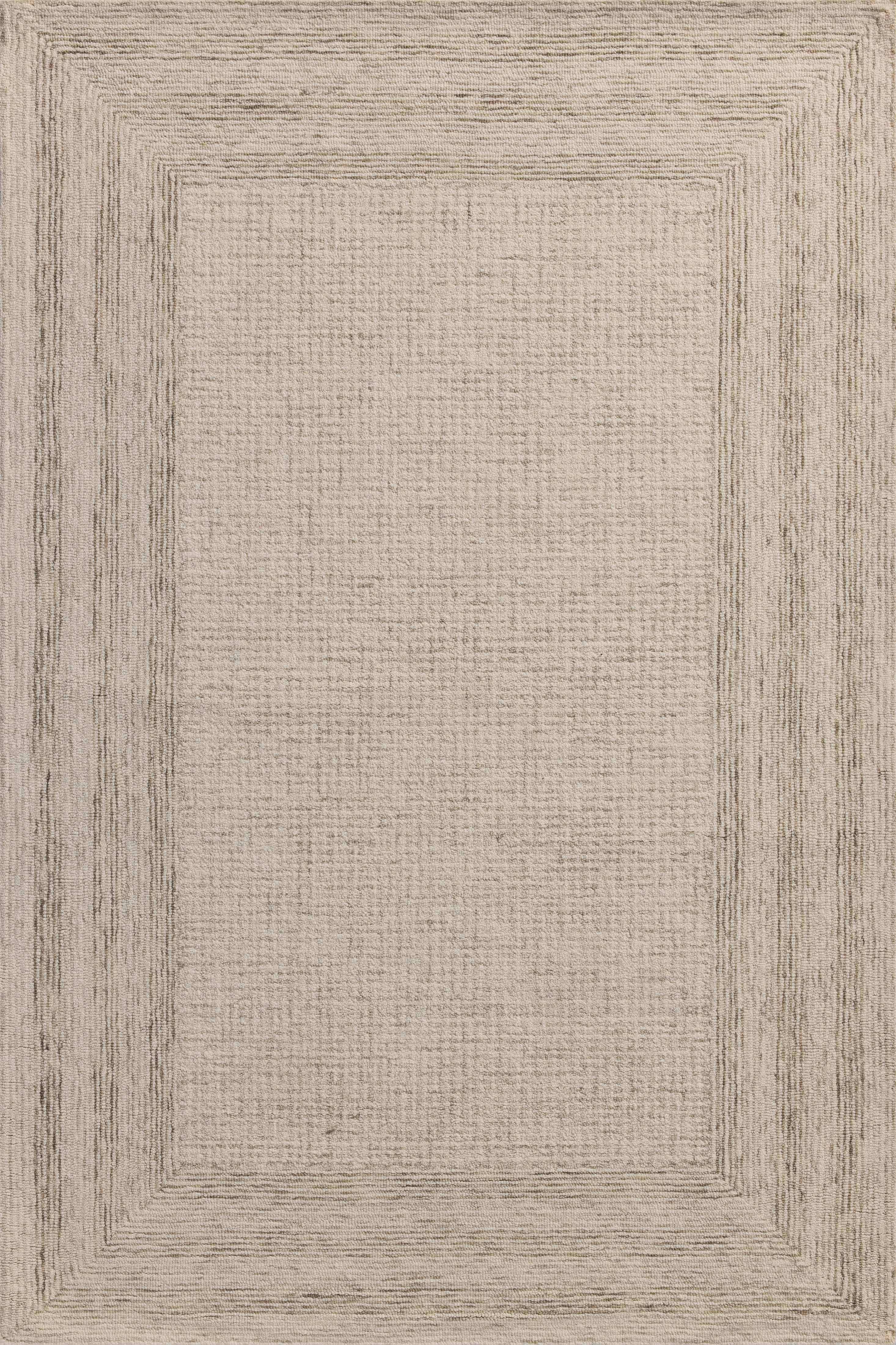Amber Lewis x Loloi | Windsor Collection | Ivory / Stone | WIN-01