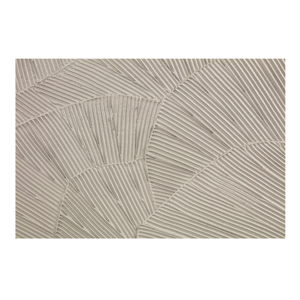 Flutter Framed Painting Cool Beige