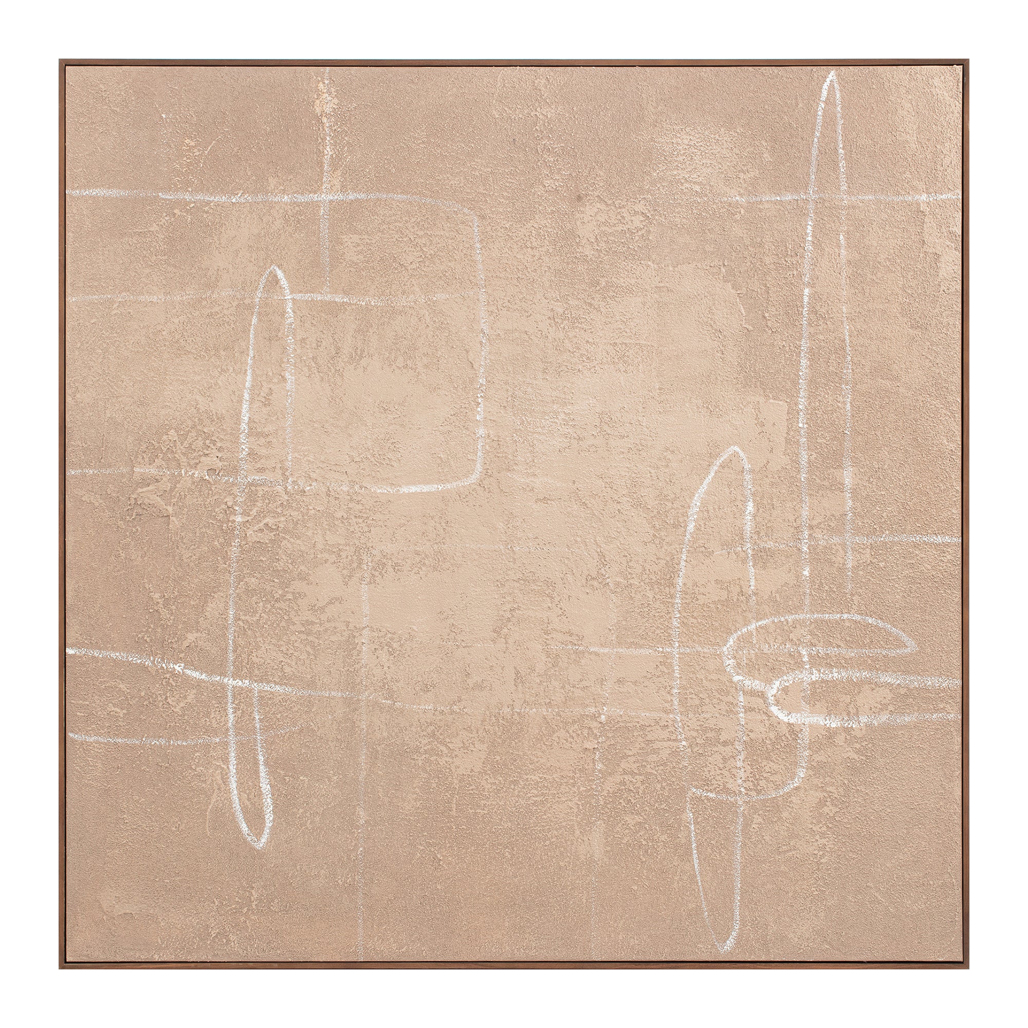 Notion Framed Painting Brown