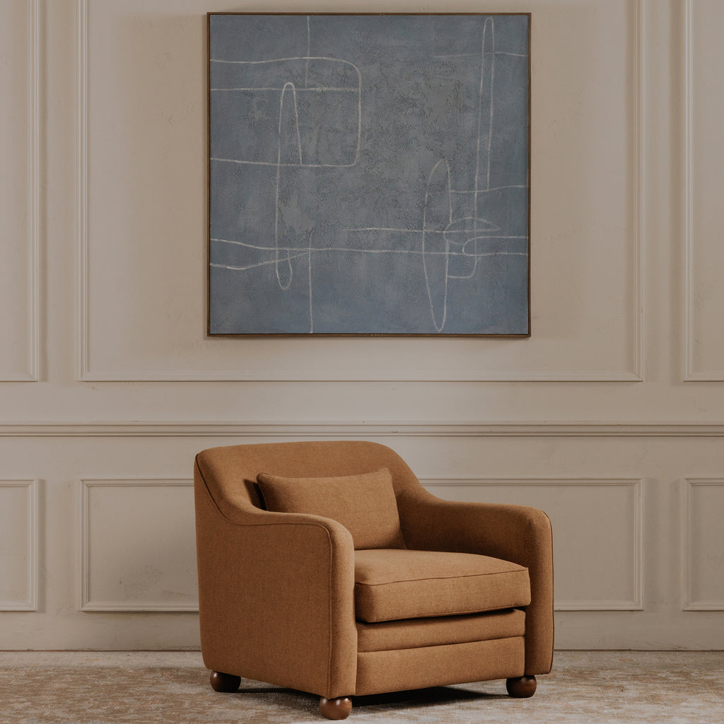 Notion Framed Painting Blue