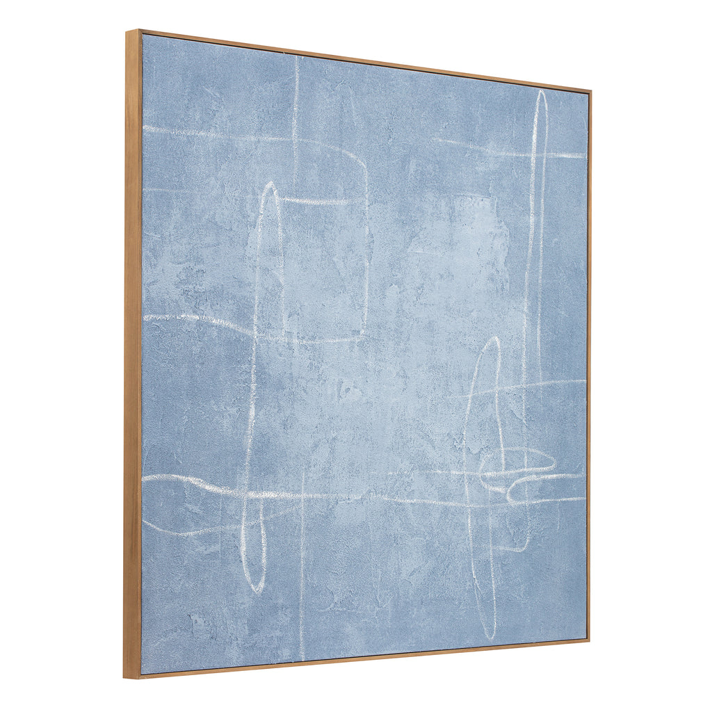 Notion Framed Painting Blue