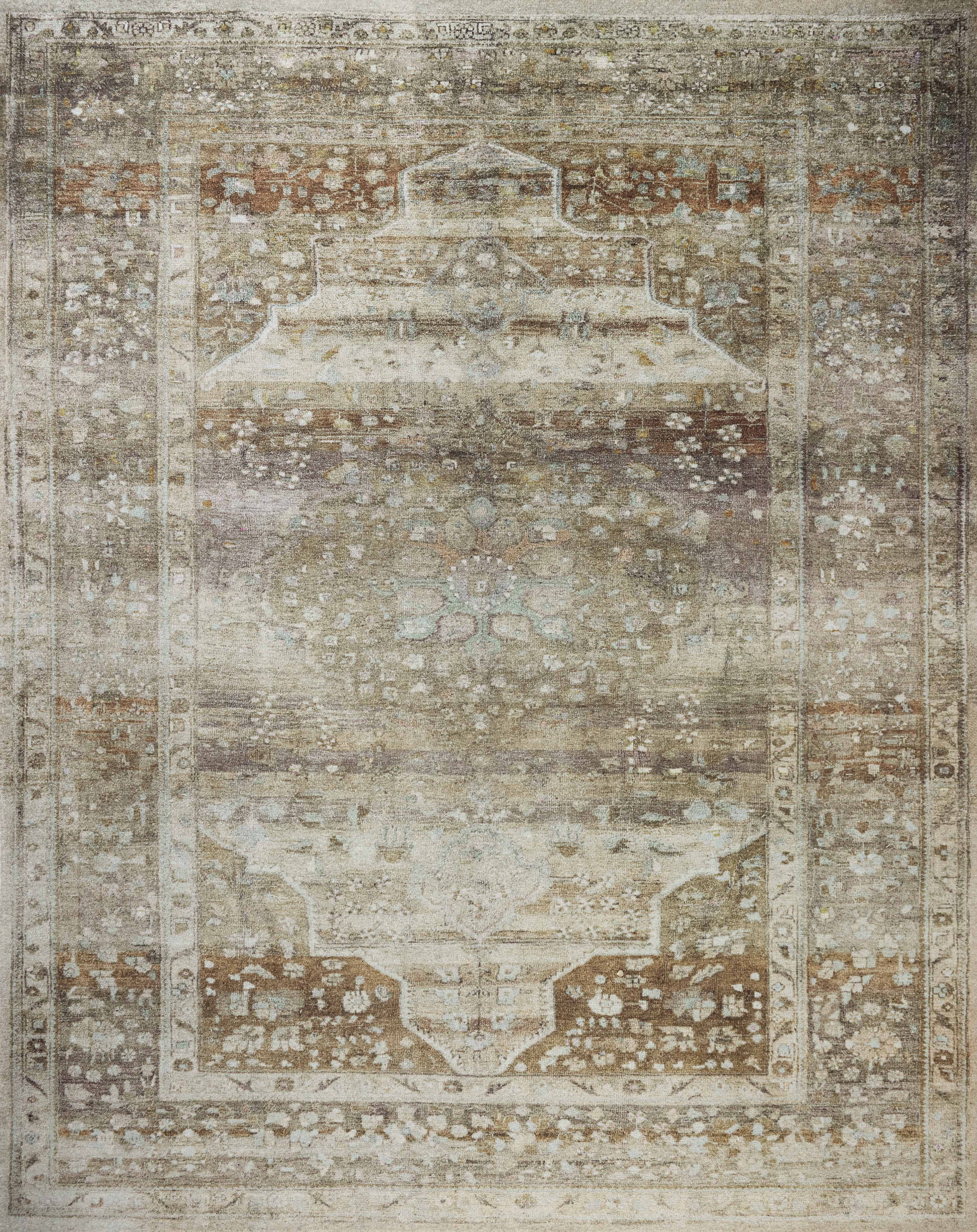 Magnolia Home by Joanna Gaines x Loloi | Wimberly Collection | Earth / Multi | WYM-01