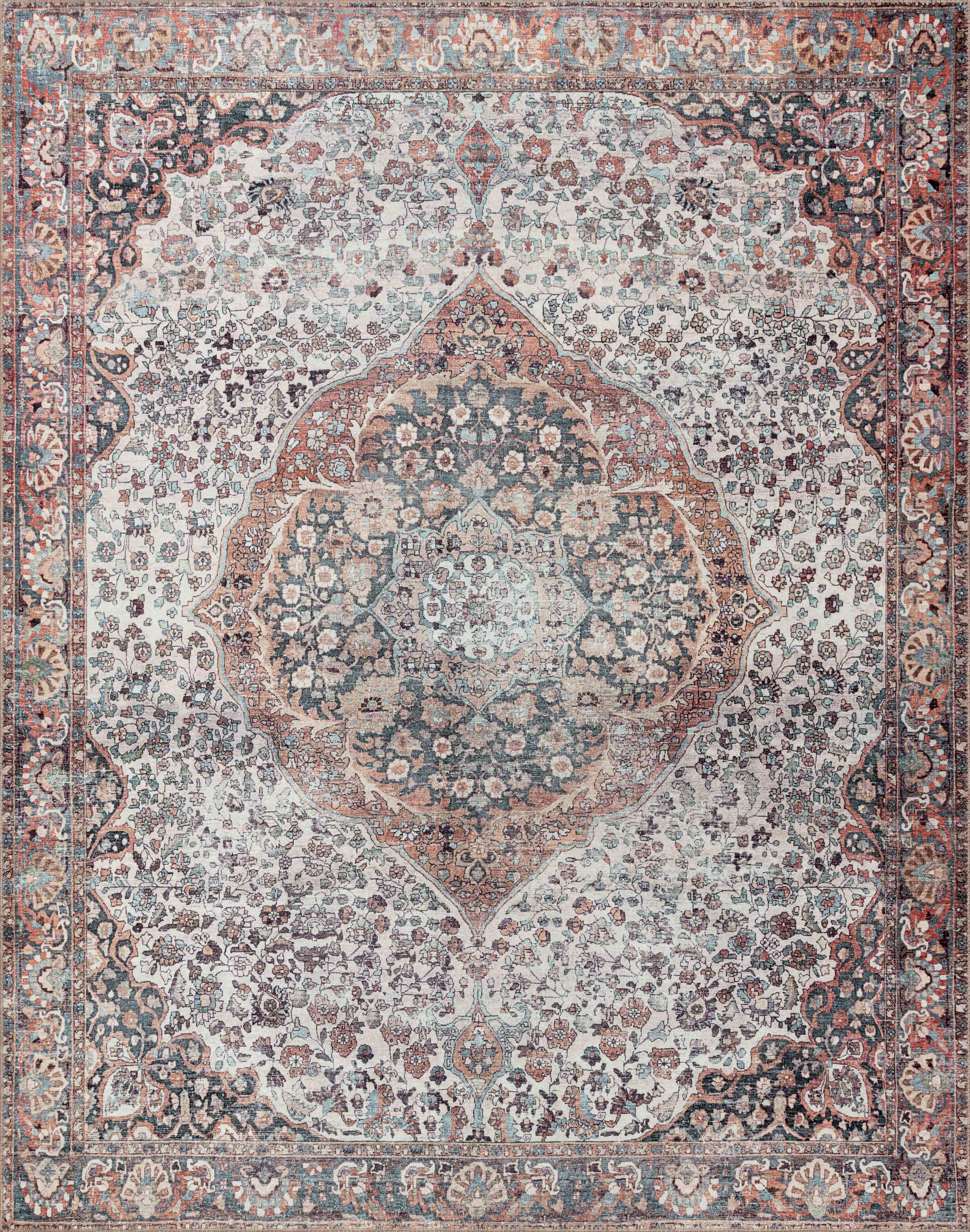 Loloi II | Wynter Collection | Red / Multi | WYN-01