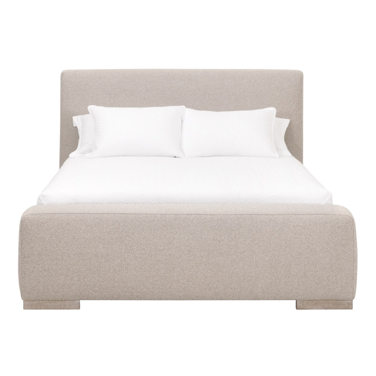Warren Standard King Bed | LiveSmart Gellar Jute