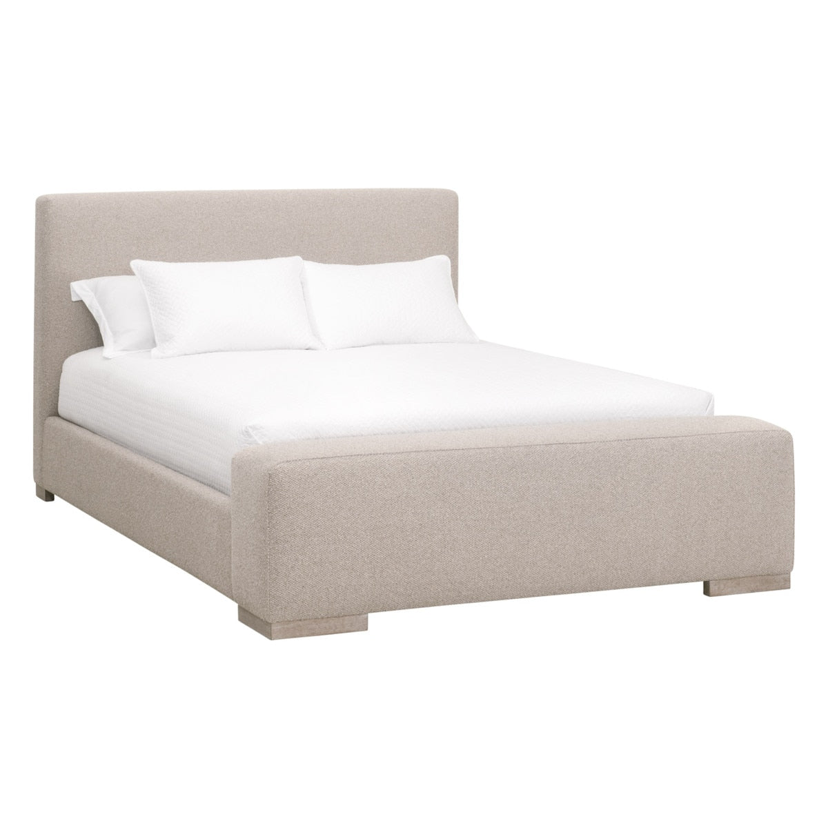 Warren Standard King Bed | LiveSmart Gellar Jute