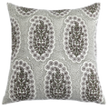 Winfleur Olive on White Pillow