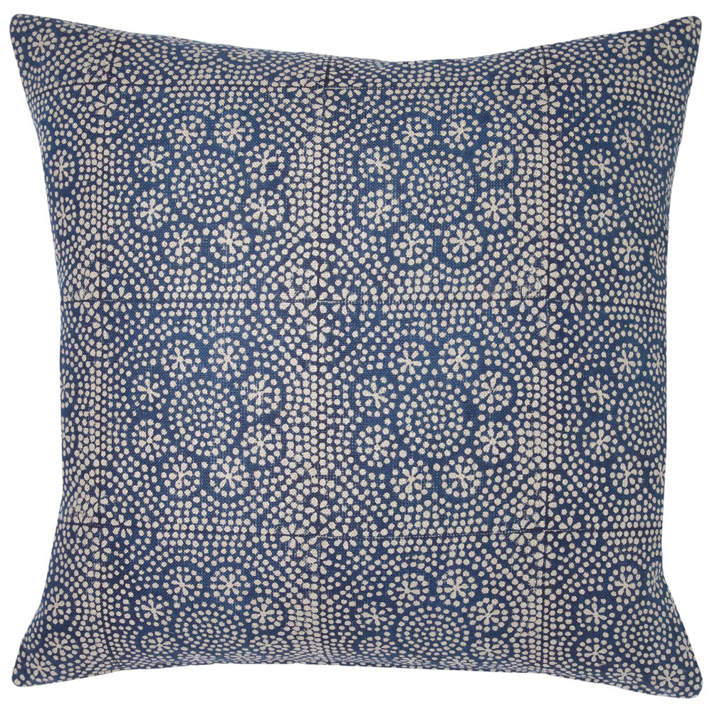 Wisteria Indigo Pillow