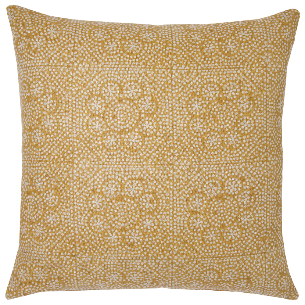 Wisteria Mustard Pillow