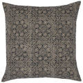 Wisteria Noir on Natural Pillow