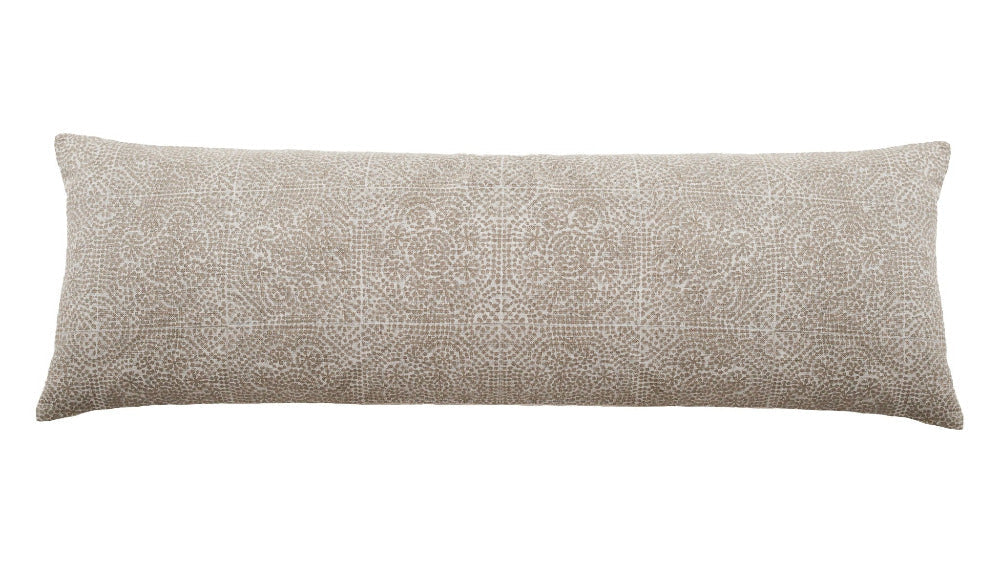 Wisteria White Pillow