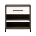 Wrenn 1-Drawer Nightstand | Burnished Brown Acacia