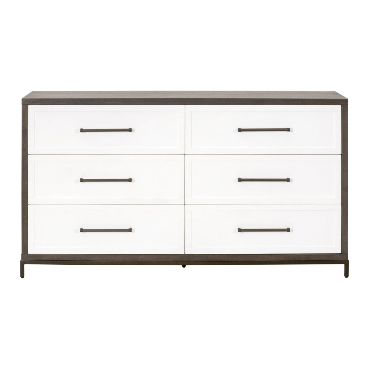 Wrenn 6-Drawer Double Dresser | Burnished Brown Acacia