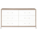 Wrenn 6-Drawer Double Dresser | Natural Gray Acacia
