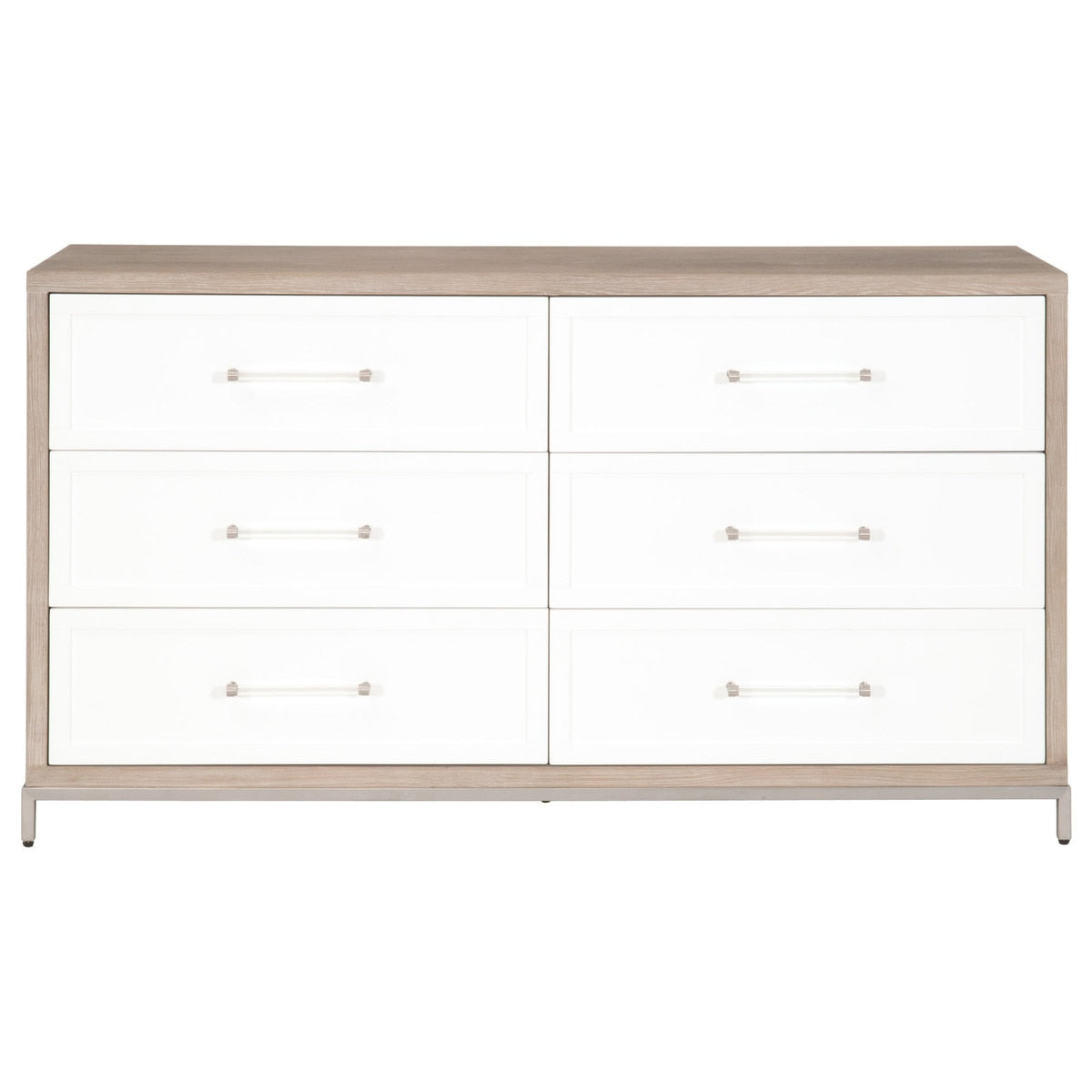 Wrenn 6-Drawer Double Dresser | Natural Gray Acacia