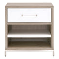 Wrenn 1-Drawer Nightstand | Natural Gray Acacia
