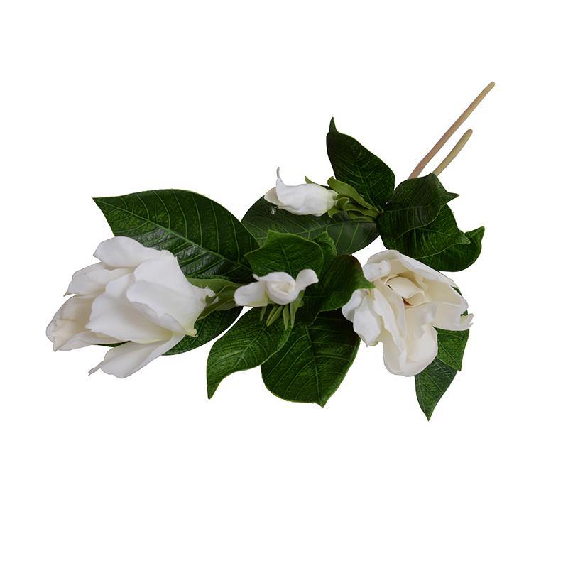 Gardenia Flower Spray, 15" L - Natural Touch
