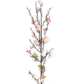 Cherry Blossom flower branch, 60"L - Light Pink