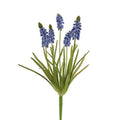 Grape Hyacinth Spray, 12.5"L - Light Blue