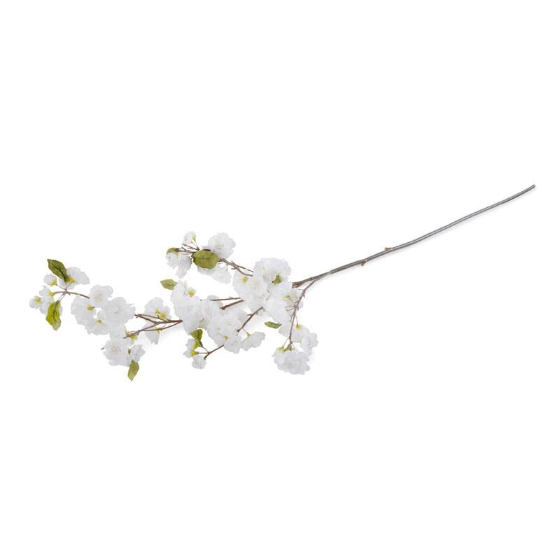 Cherry Blossom Large Branch, 55" L - White