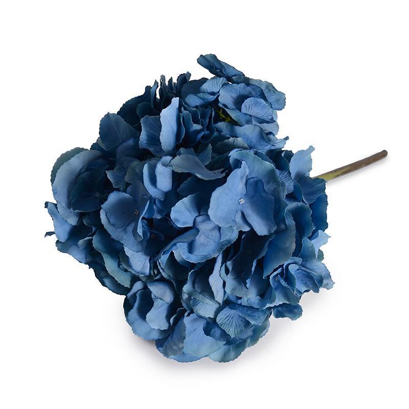 Hydrangea Stem, 21" L - Blue
