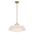 Xander 20'' Vibrant Gold + Blush Pendant