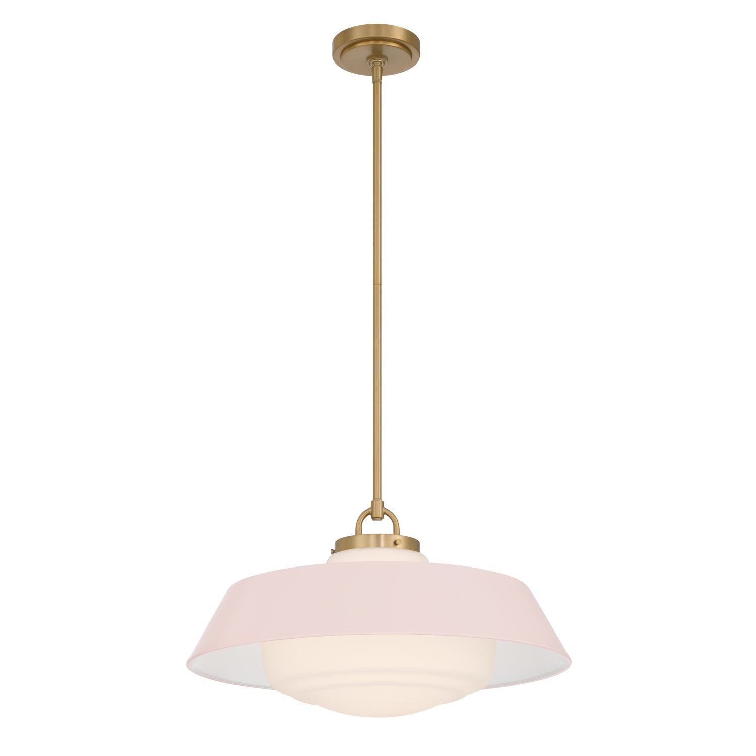 Xander 20'' Vibrant Gold + Blush Pendant