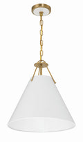 Xavier 16'' Vibrant Gold Pendant